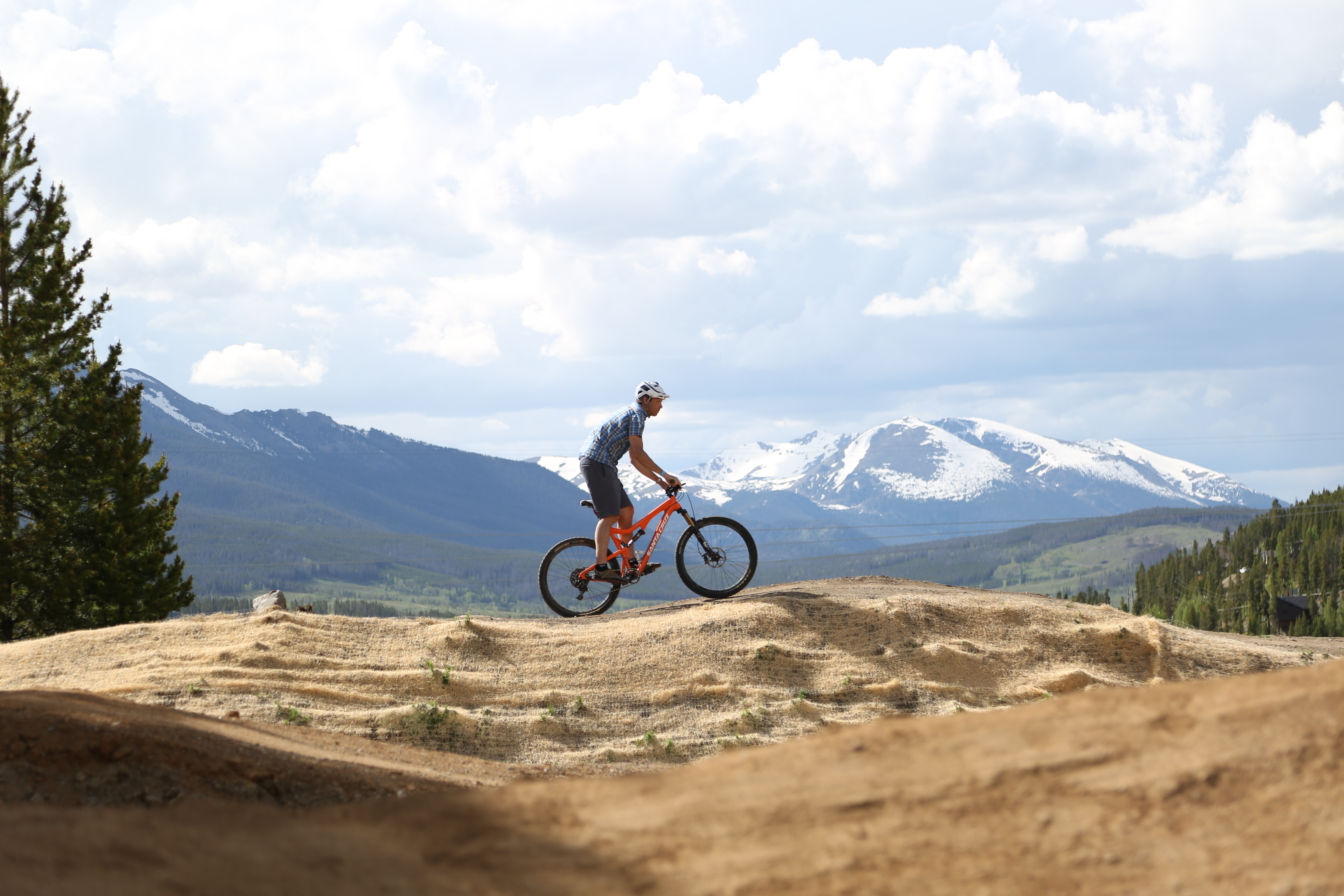 Mountain biking in Breckenridge