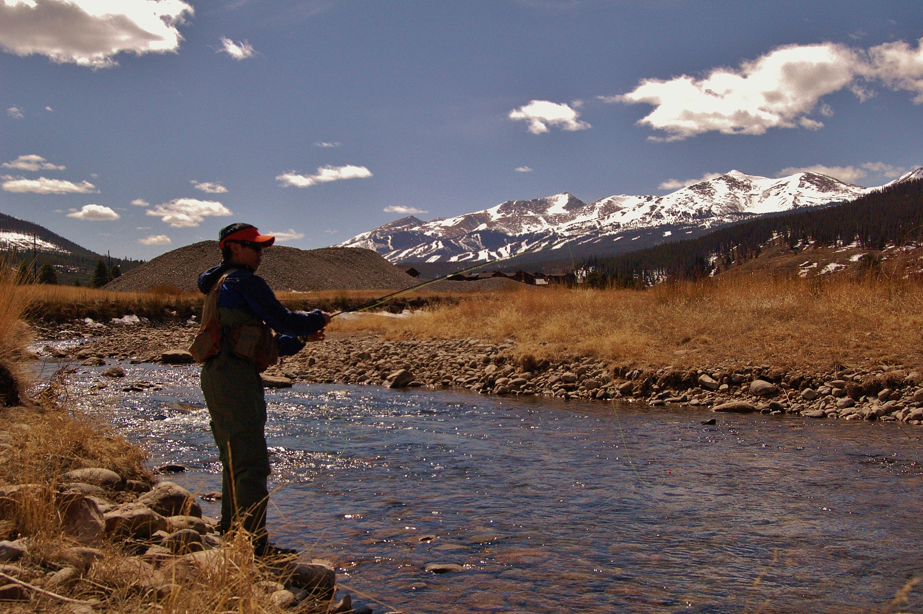 Fly fising in Breckenridge